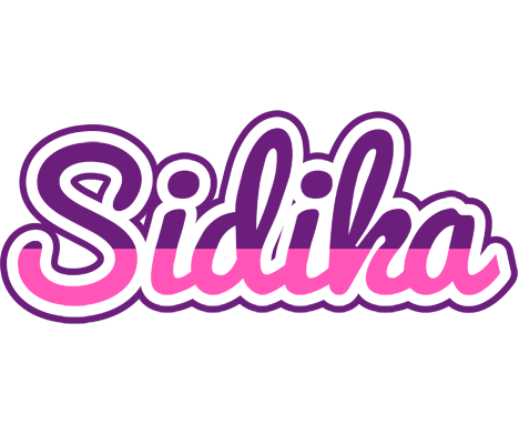 Sidika cheerful logo