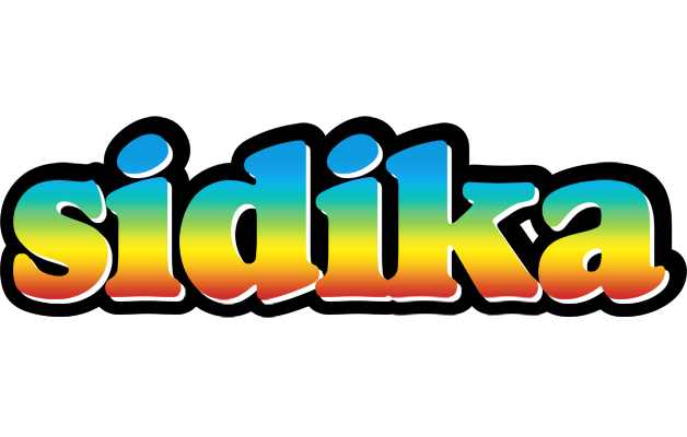 Sidika color logo