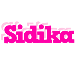 Sidika dancing logo