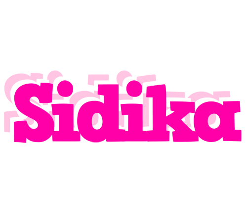 Sidika dancing logo