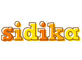 Sidika desert logo