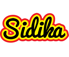 Sidika flaming logo