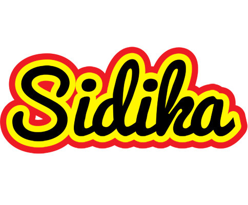 Sidika flaming logo