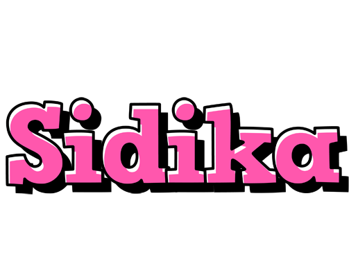 Sidika girlish logo