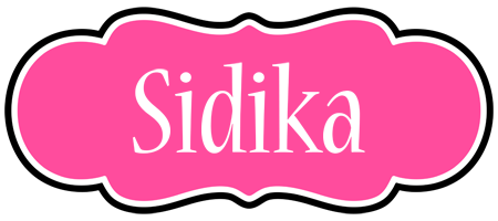 Sidika invitation logo