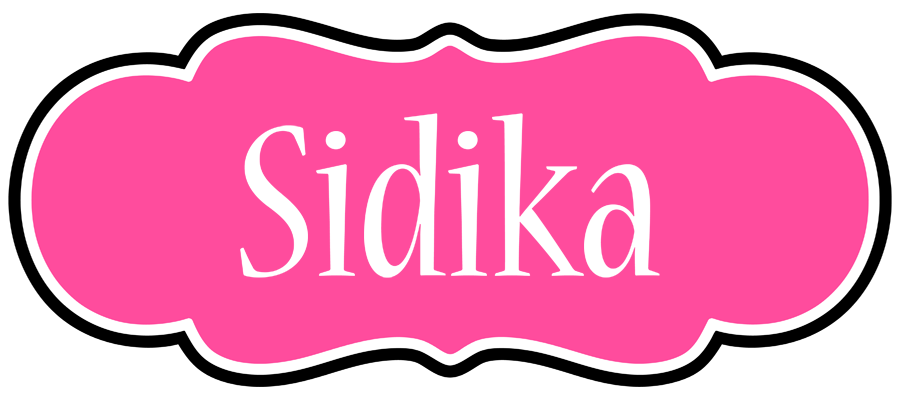 Sidika invitation logo
