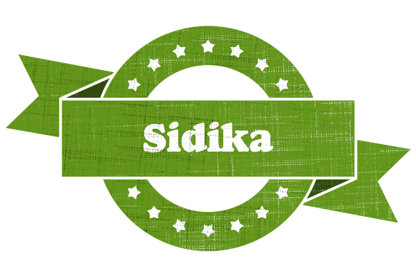 Sidika natural logo