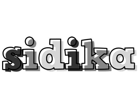 Sidika night logo