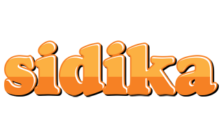 Sidika orange logo