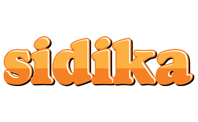 Sidika orange logo