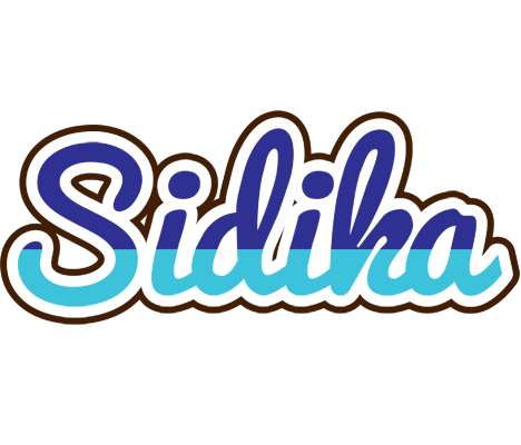 Sidika raining logo