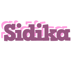 Sidika relaxing logo