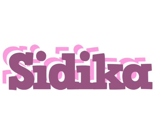 Sidika relaxing logo