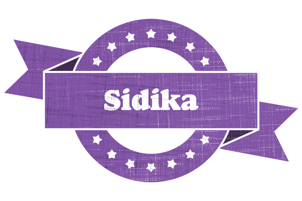 Sidika royal logo