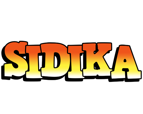 Sidika sunset logo