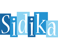 Sidika winter logo