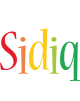 Sidiq birthday logo