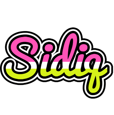 Sidiq candies logo