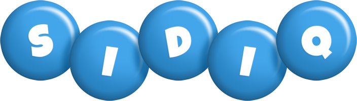 Sidiq candy-blue logo