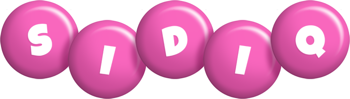 Sidiq candy-pink logo