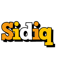 Sidiq cartoon logo