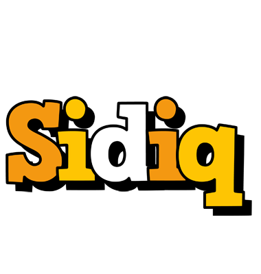 Sidiq cartoon logo
