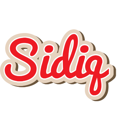 Sidiq chocolate logo