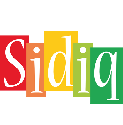 Sidiq colors logo