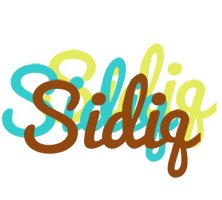 Sidiq cupcake logo