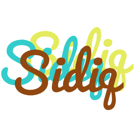 Sidiq cupcake logo