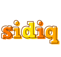 Sidiq desert logo