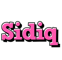 Sidiq girlish logo