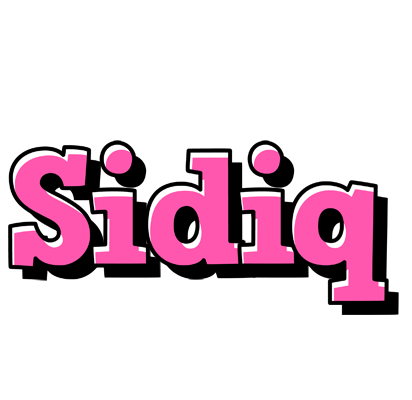 Sidiq girlish logo