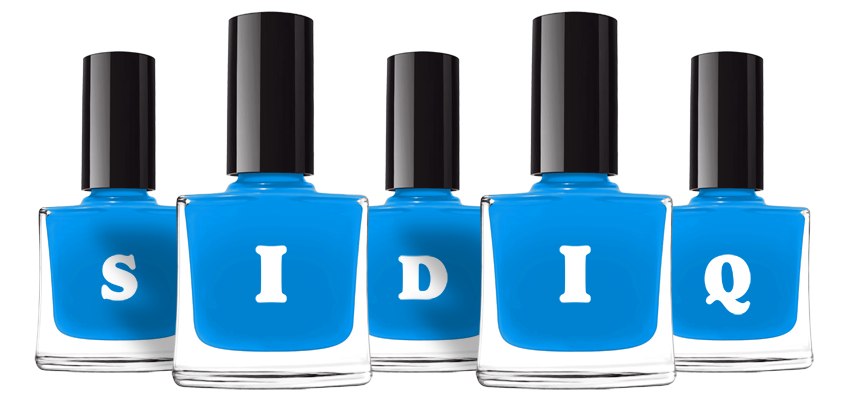 Sidiq glossy logo