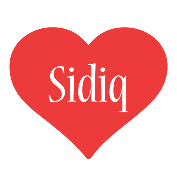 Sidiq love logo
