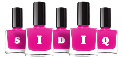 Sidiq nails logo