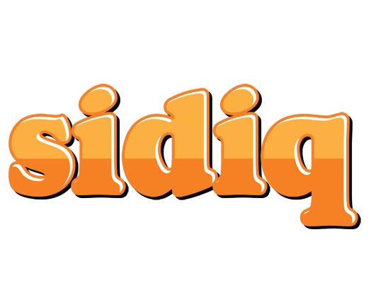 Sidiq orange logo