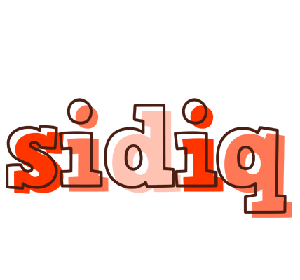 Sidiq paint logo