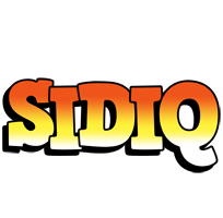 Sidiq sunset logo