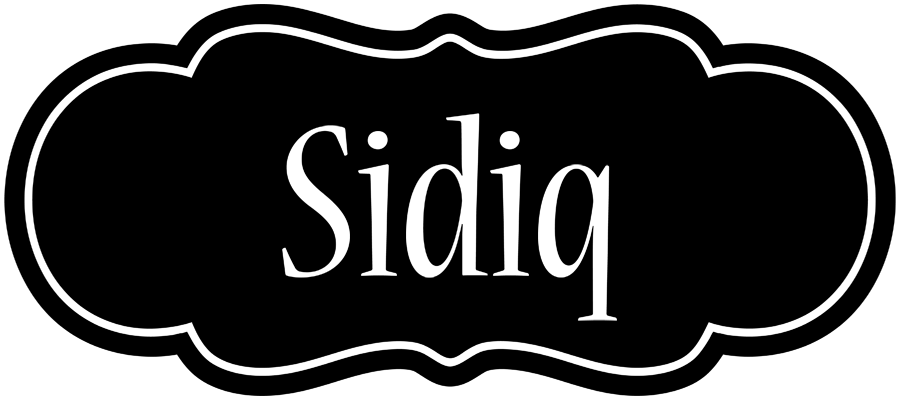 Sidiq welcome logo