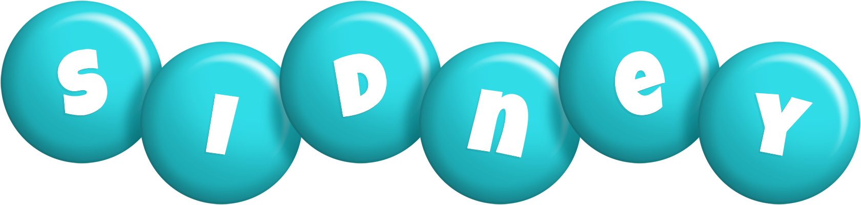 Sidney candy-azur logo