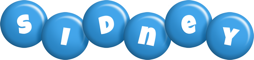 Sidney candy-blue logo