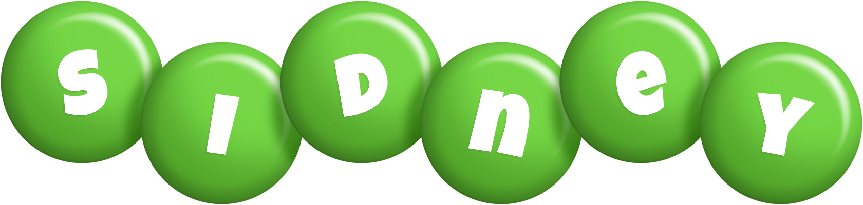 Sidney candy-green logo