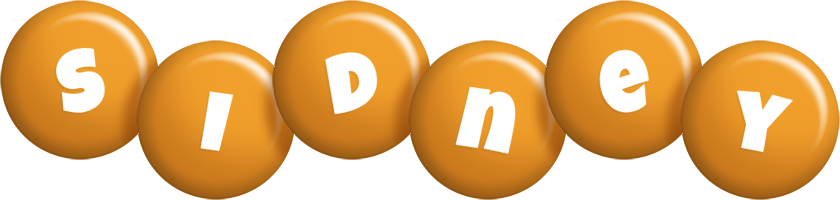 Sidney candy-orange logo