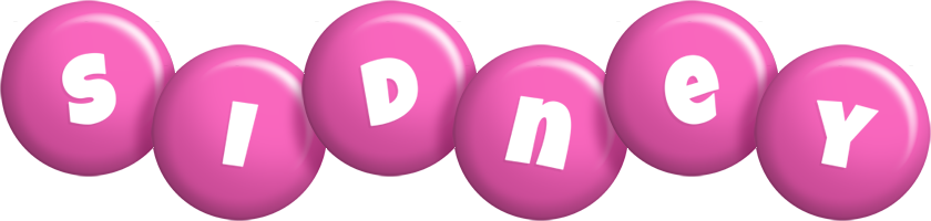 Sidney candy-pink logo