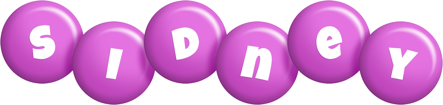 Sidney candy-purple logo