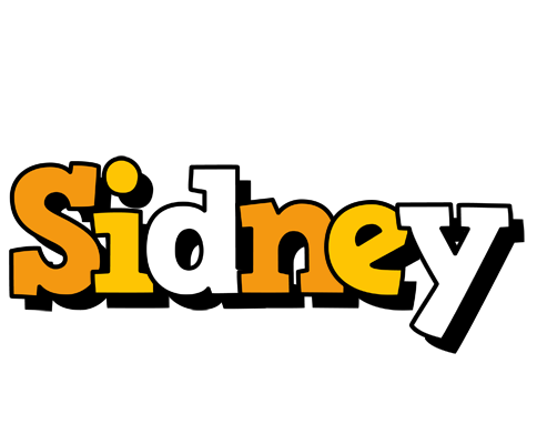 Sidney cartoon logo