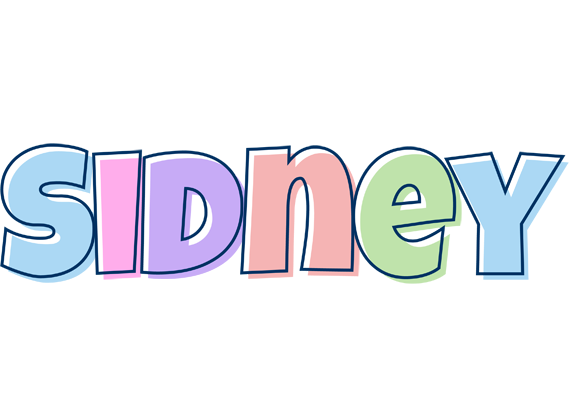 Sidney pastel logo