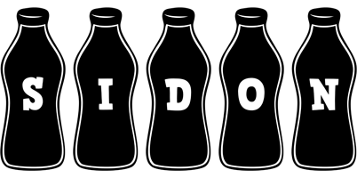 Sidon bottle logo