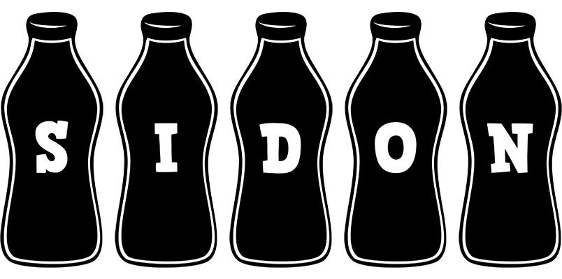 Sidon bottle logo